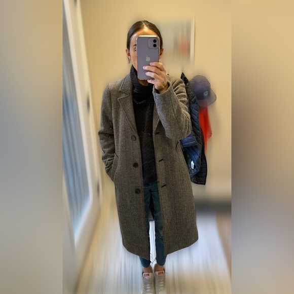 NWT Abercrombie and Fitch Dad Coat. XS - Picture 3 of 10